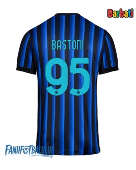 Inter Milan Alessandro Bastoni #95 Tricou Fotbal Replică 2025-26 Barbati Acasa
